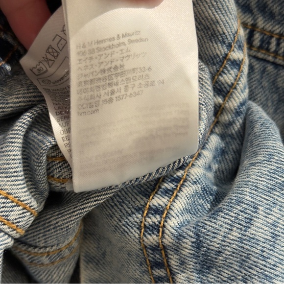 Moschino X H&M Women Blue Denim Skirt Eur Size 34 Size 2 - Picture 13 of 15